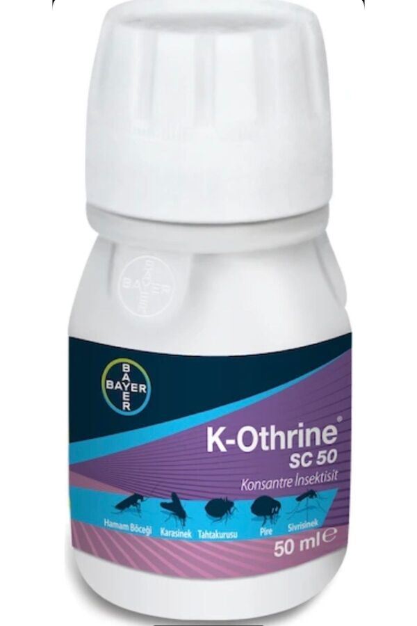 K-othrine Sc50 Kokusuz Genel Haşere Ilacı 50 ml Skt.2027 - 
