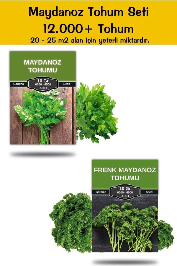 Maydanoz Tohumu Paketi 20 Gr. 12.000 Tohum - 